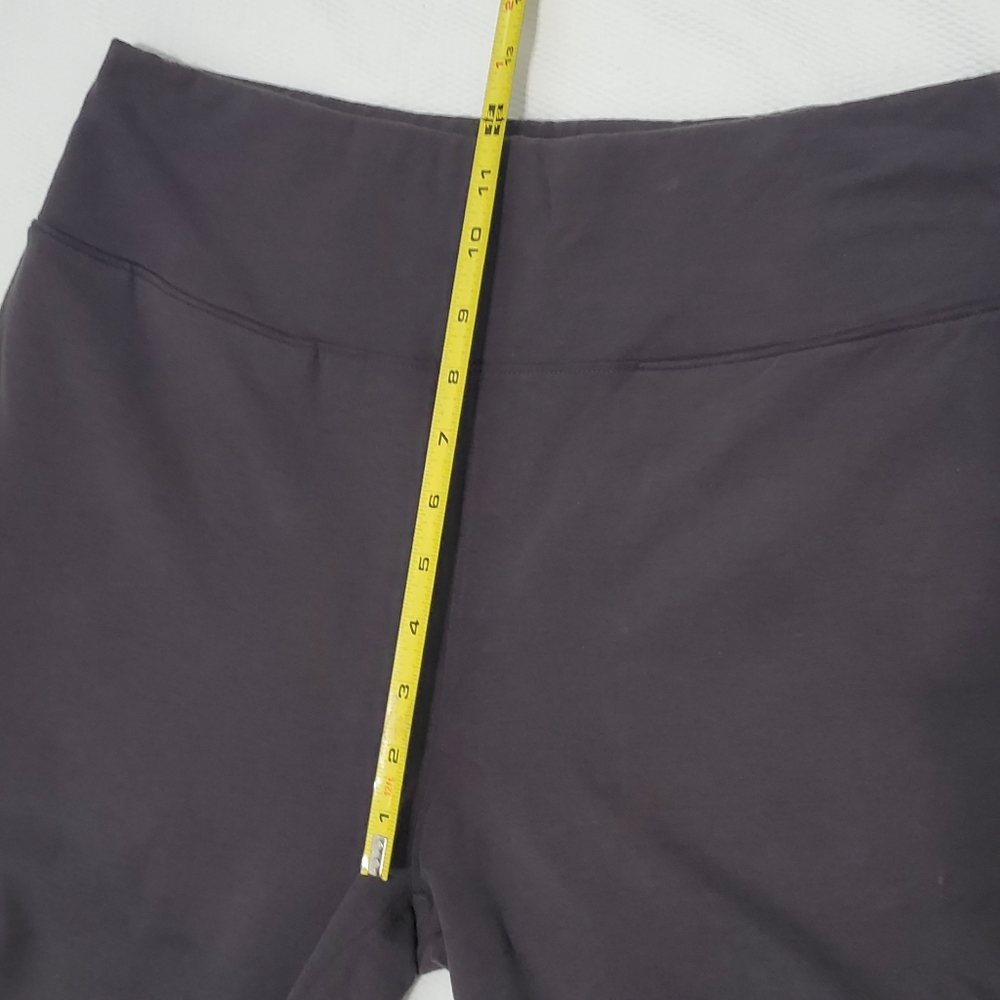 Lunya Pima Cotton Good In Bed  Wide Straight Leg Lounge Pants Taupe Brown Medium - Picture 10 of 12
